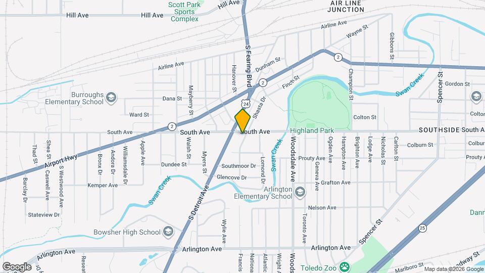 518 Shasta Dr Map and Location Details