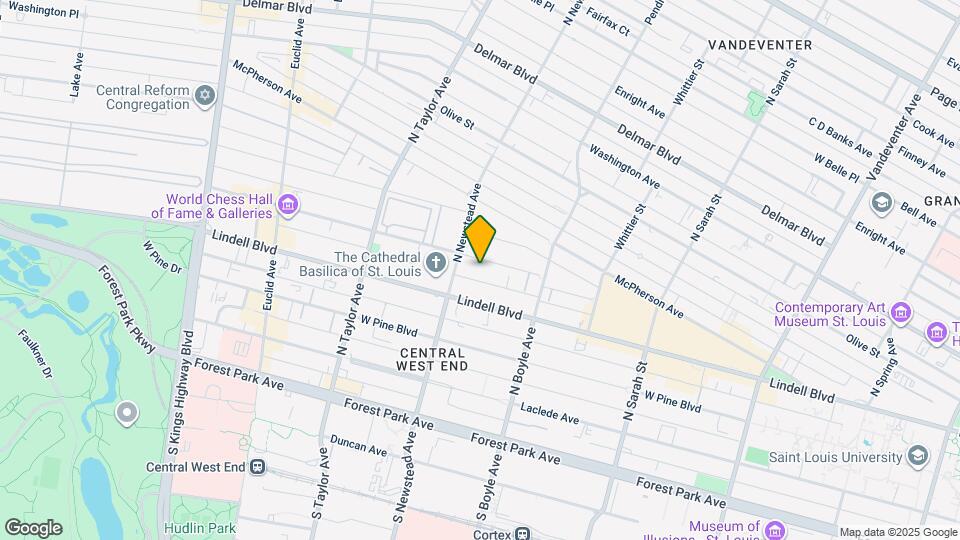 4376 Maryland Ave Map and Location Details