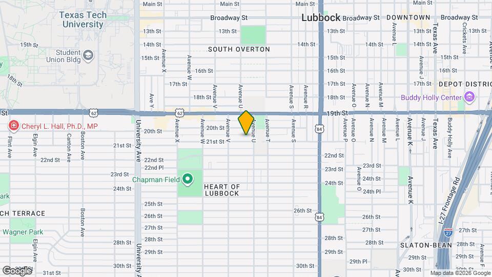 2108 21st St Map and Location Details