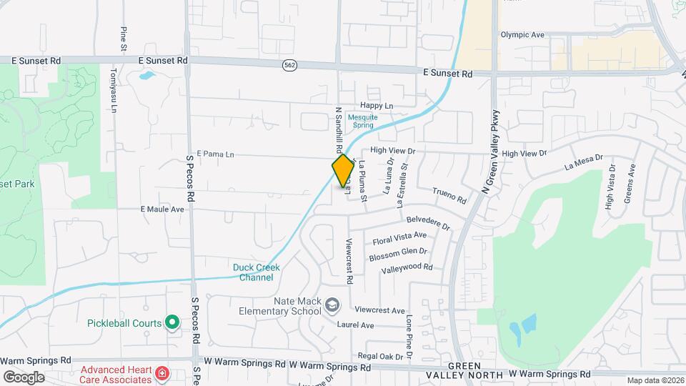 2414 La Casa Dr Map and Location Details