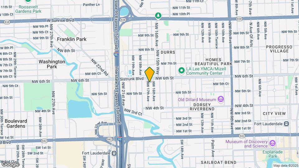 538 NW 17th Ave Map and Location Details