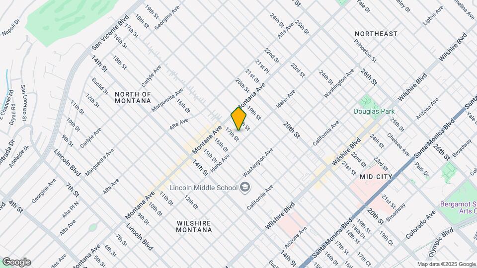 843 17th St Map and Location Details