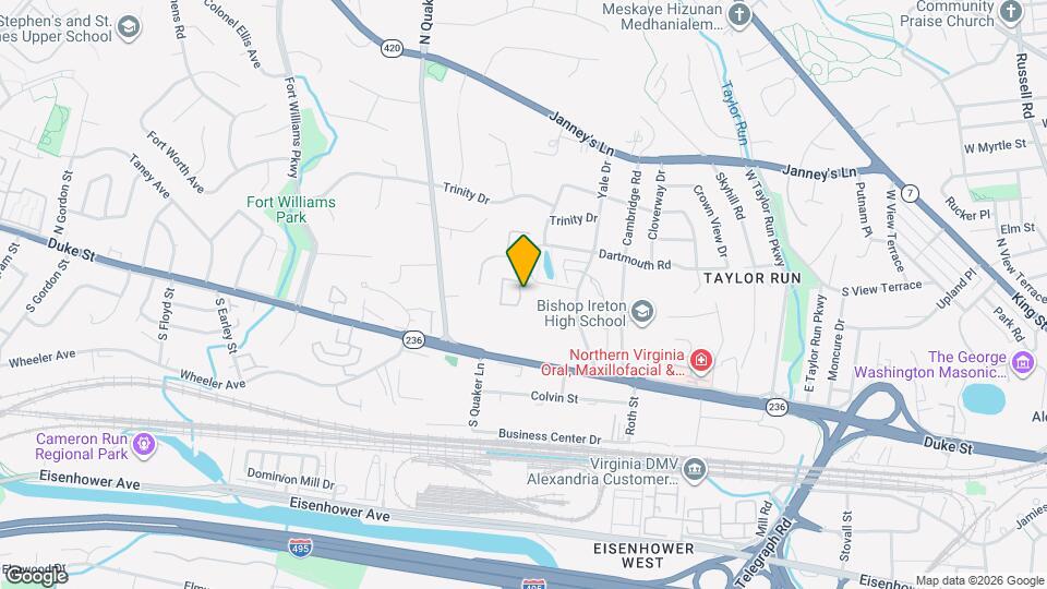 1293 Quaker Hill Dr Map and Location Details