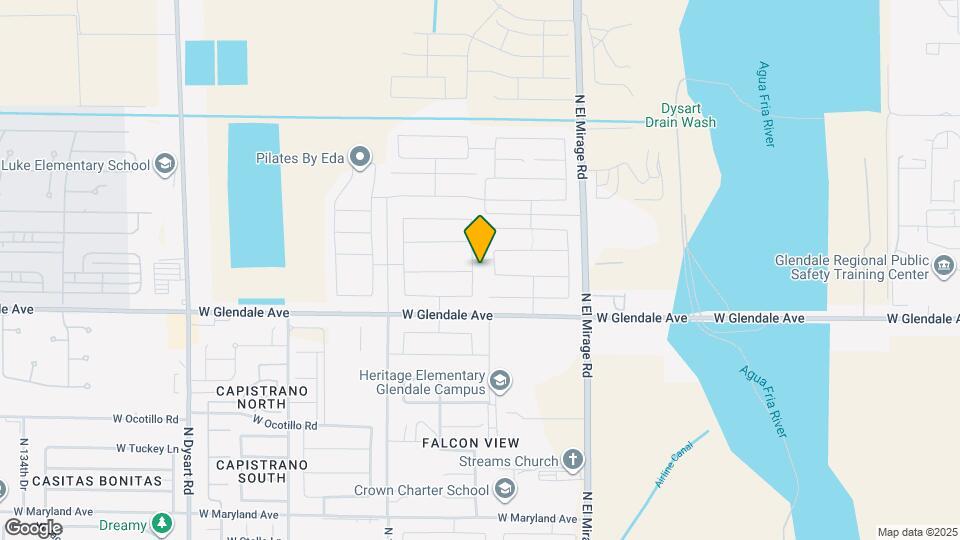 7203 N 125th Dr Map and Location Details