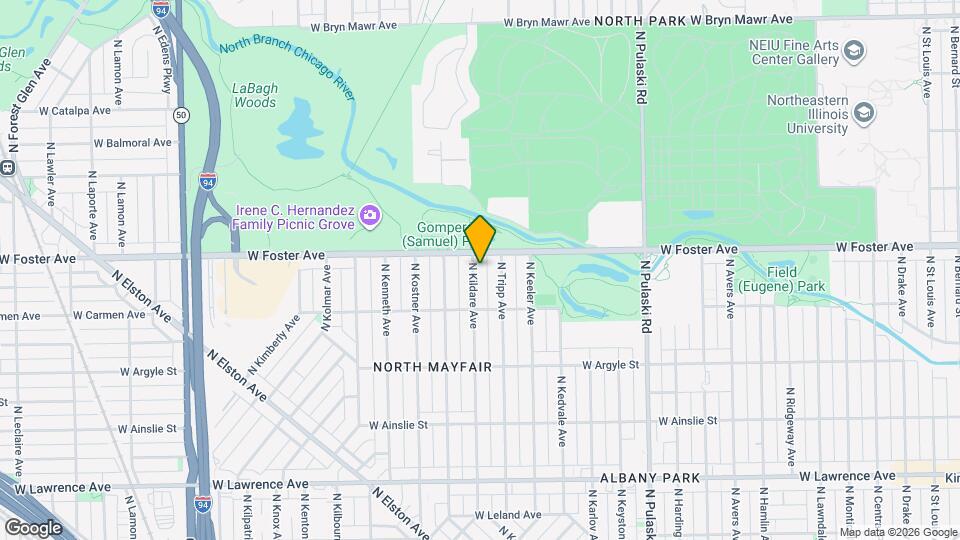 5143 N Kildare Ave Map and Location Details