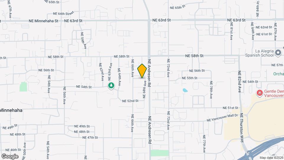 6709 NE 55th St Map and Location Details