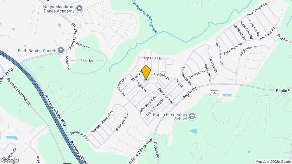 2405 Bonterra Blvd Map and Location Details