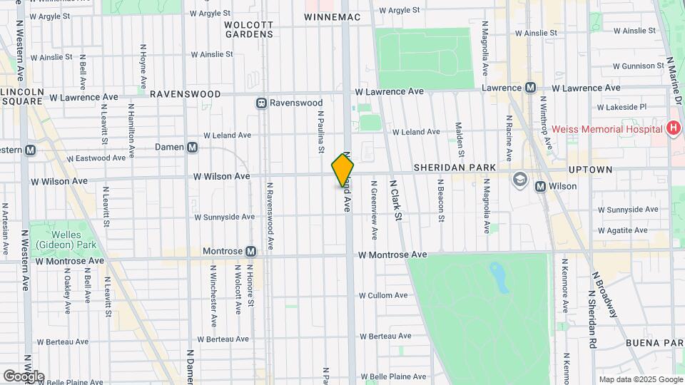 4532 N Ashland Ave, Unit J01P Map and Location Details