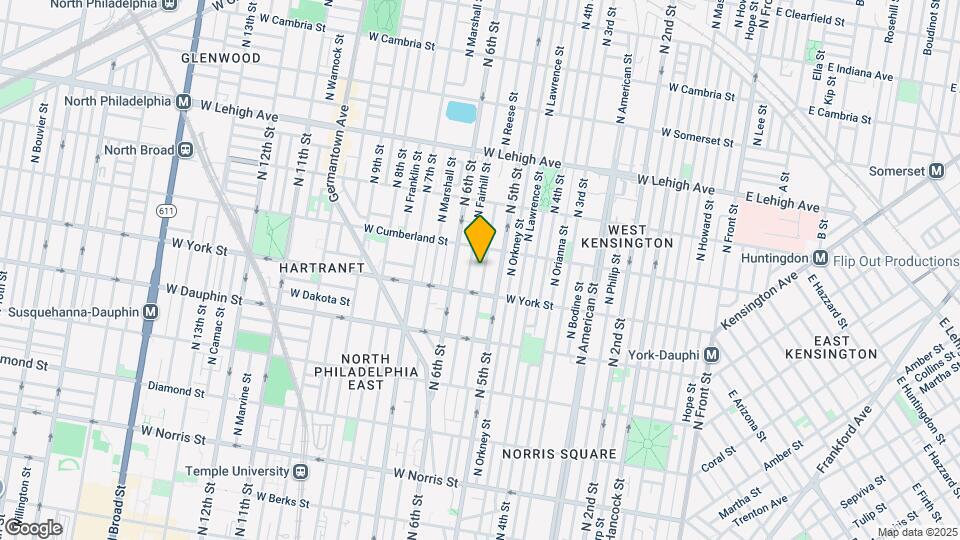 2420 N Reese St Map and Location Details