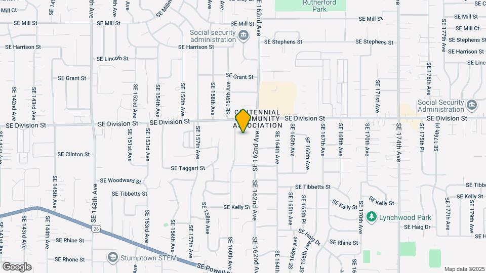 2626 SE 160th Ave Map and Location Details