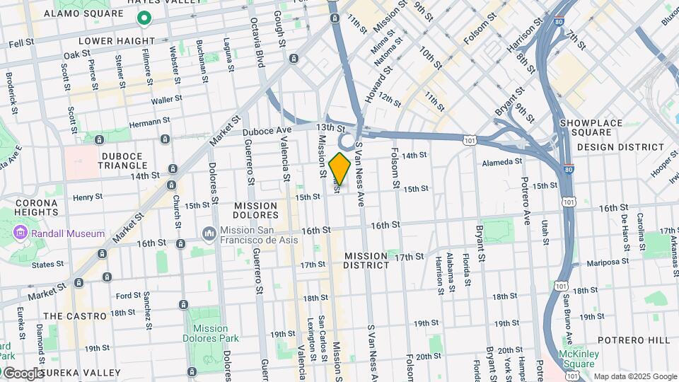 1564 15th St Mapa y Detalles de la Ubicación