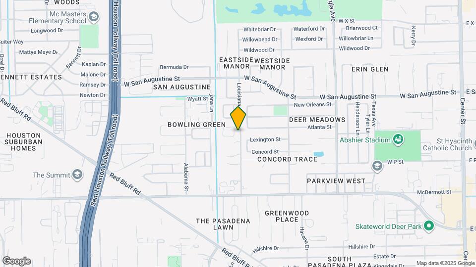 1811 Weeping Oaks Map and Location Details