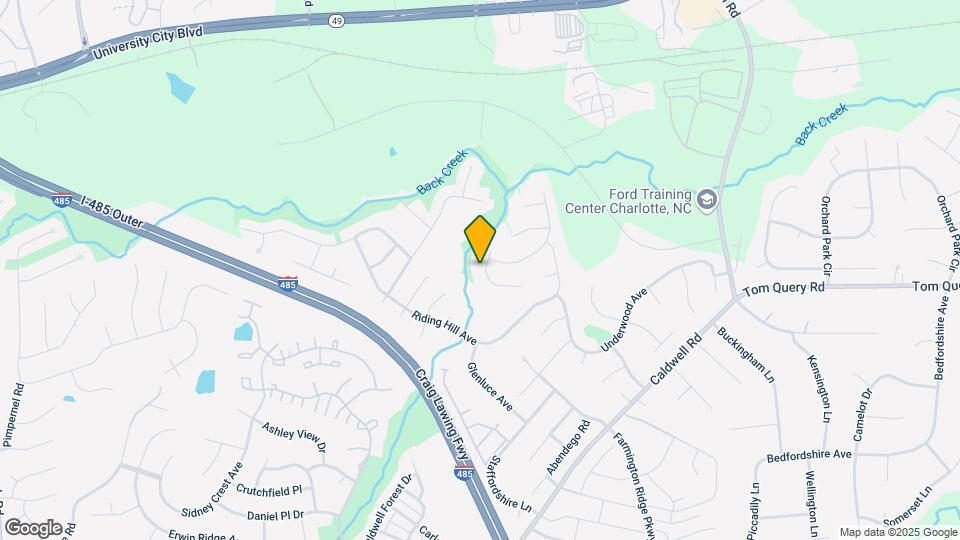 14419 O Casey Lane Charlotte NC Map and Location Details