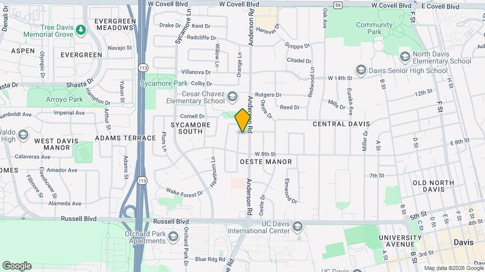 822 Linden Ln Map and Location Details