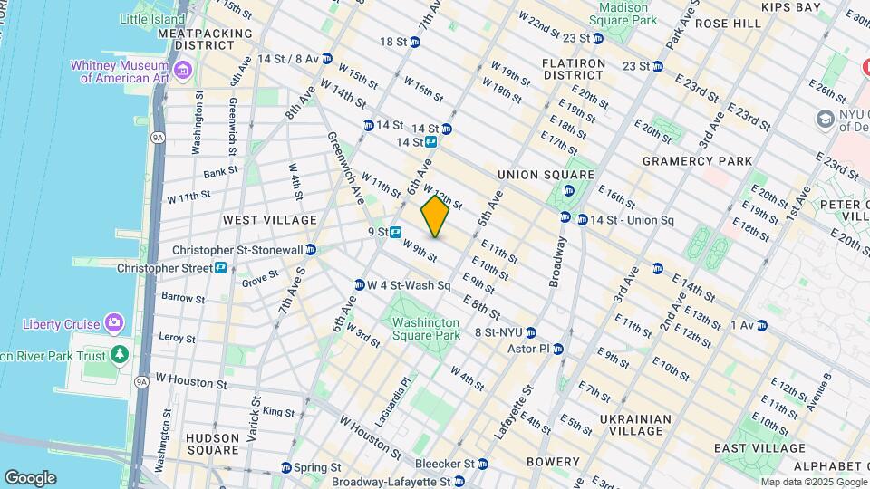 24 W Tenth St Map and Location Details