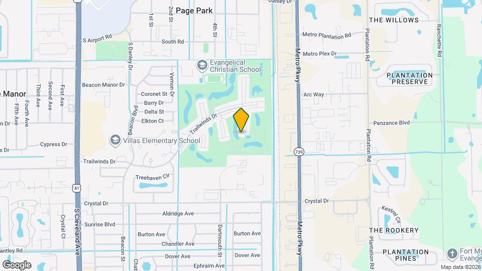 5870 Trailwinds Dr Map and Location Details