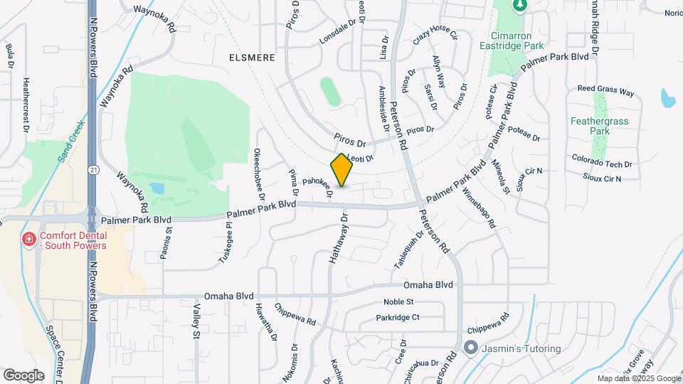 6605 Pahokee Ct Map and Location Details