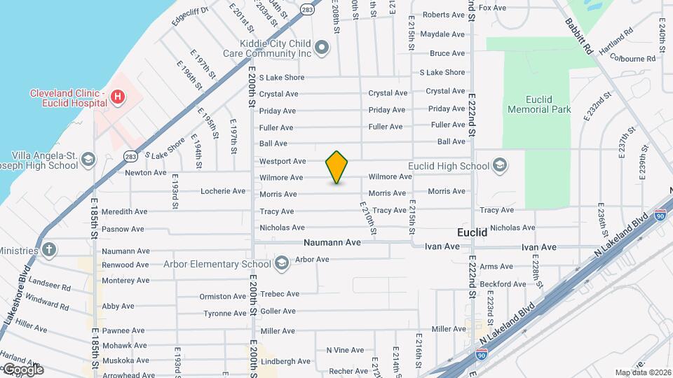 20831 Morris Ave Map and Location Details