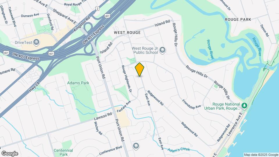 360 East Ave Map and Location Details