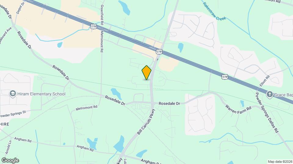 Columns at Hiram Apartments Map and Location Details