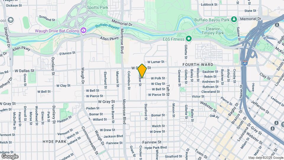 1203 Crocker St Map and Location Details