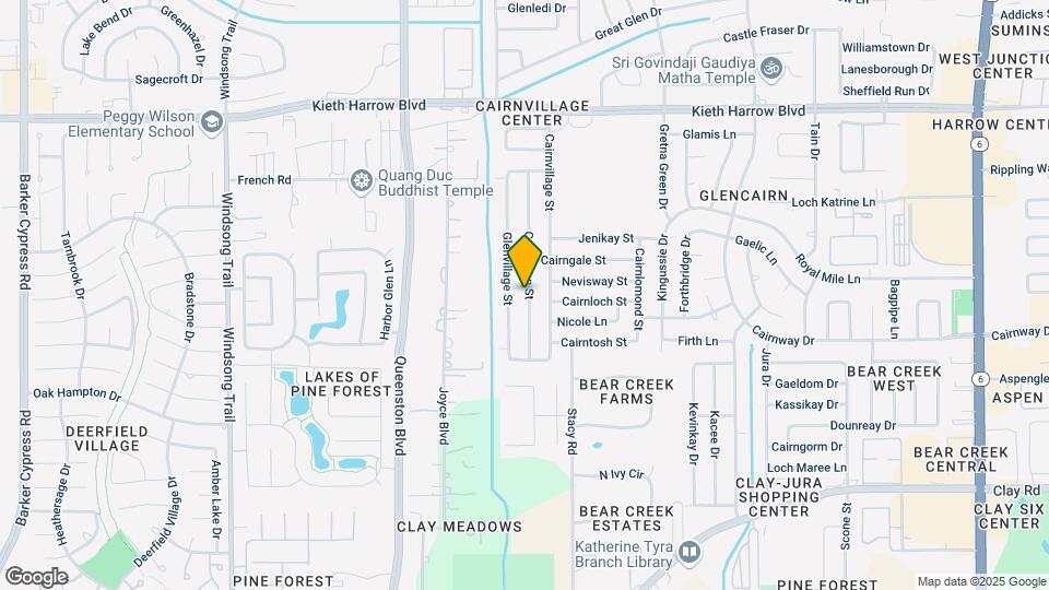 4707 Cairnsean St Map and Location Details