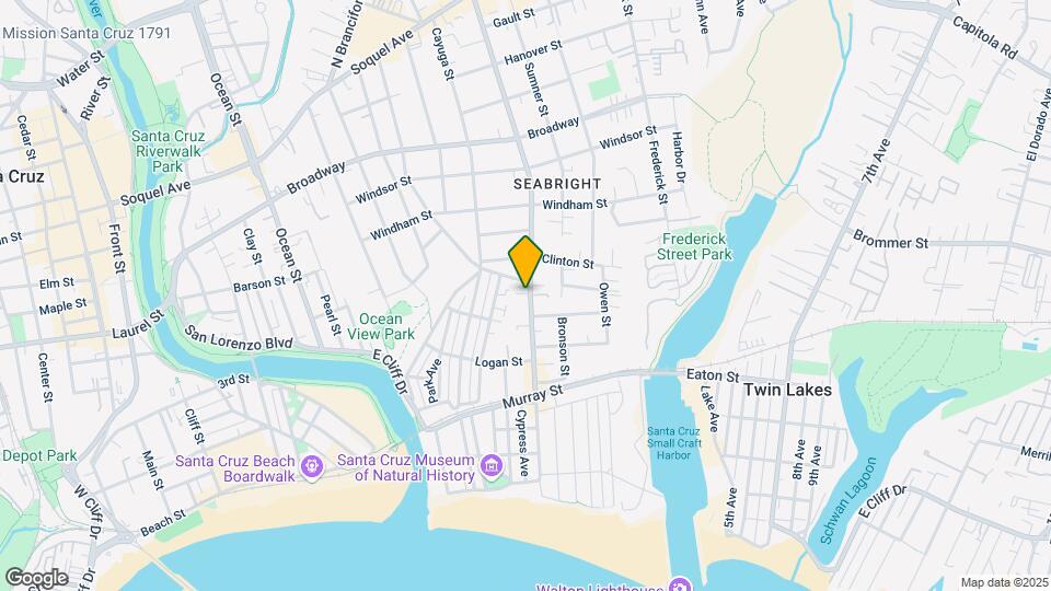 717 Seabright Ave Map and Location Details