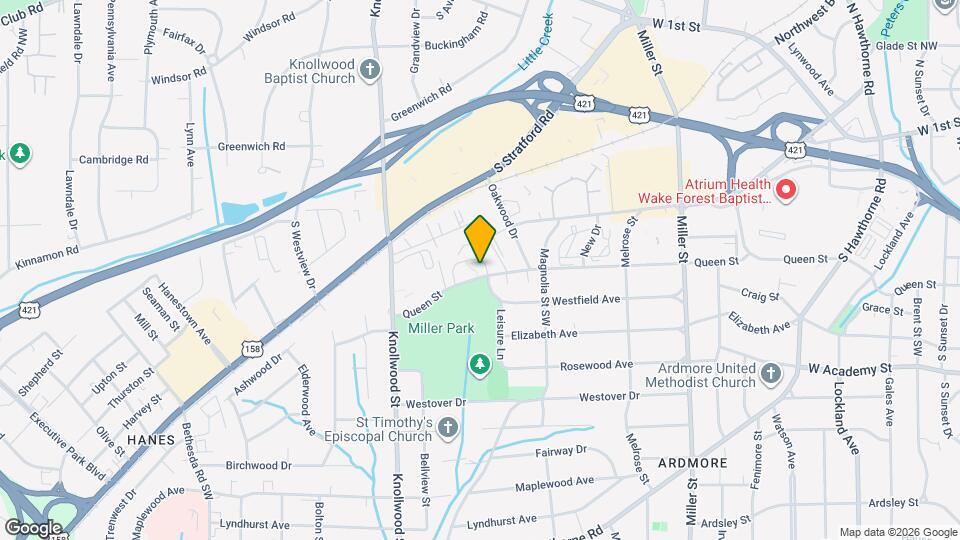 2500 Miller Park Cir Map and Location Details