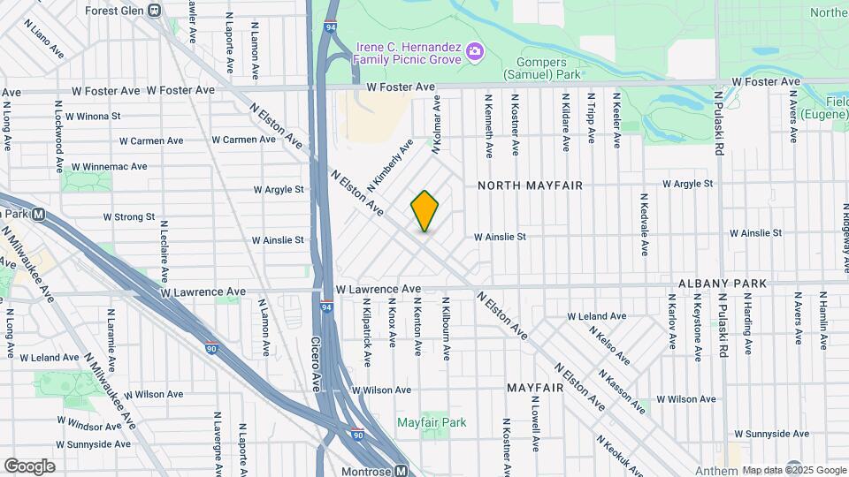 4901 N Elston Ave Map and Location Details