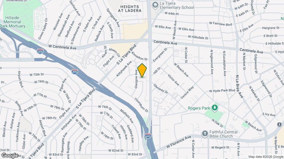 5231 Glasgow Way Map and Location Details