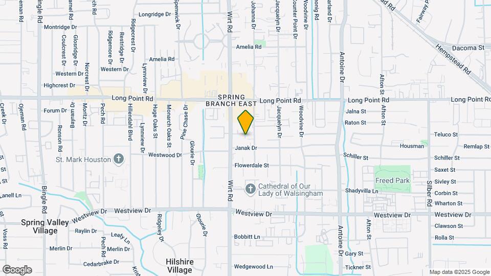 1623 Westside Gardens Ln Map and Location Details
