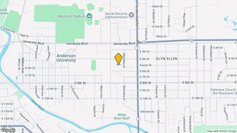 1839 Fowler St Map and Location Details