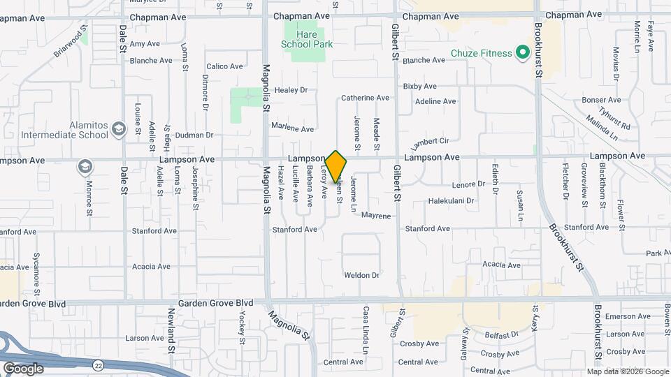 12601 Loraleen St Map and Location Details