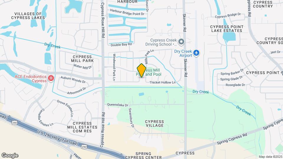 14614 Hazy Ridge Ln Map and Location Details