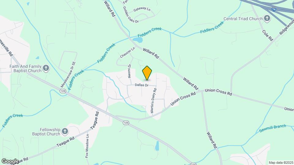 2604 Dallas Dr Map and Location Details