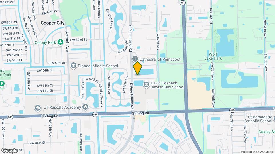 8411 SW 57th St Map and Location Details