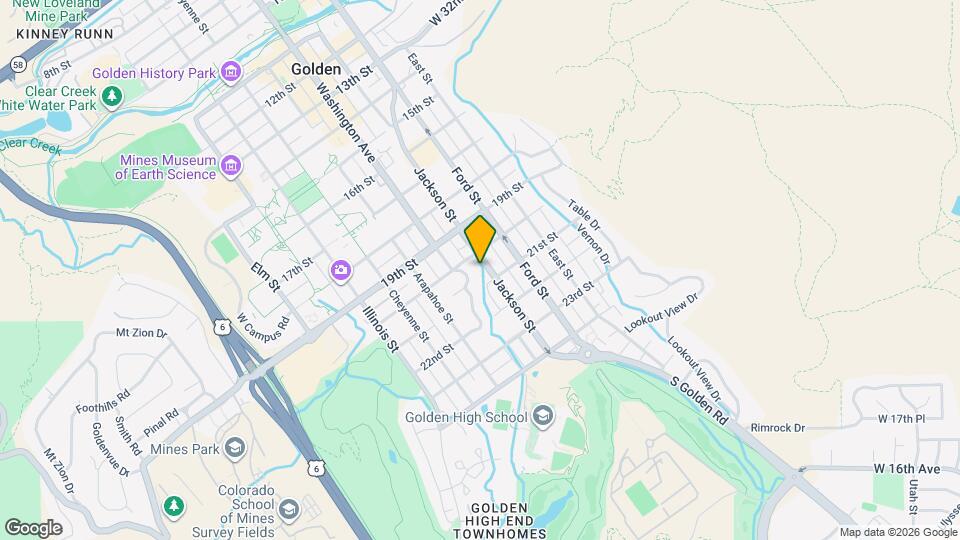 709 20th St Map and Location Details