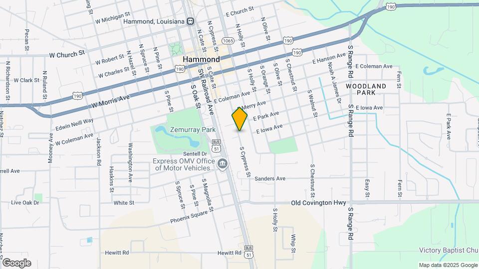 623 S Cypress St Mapa y Detalles de la Ubicación