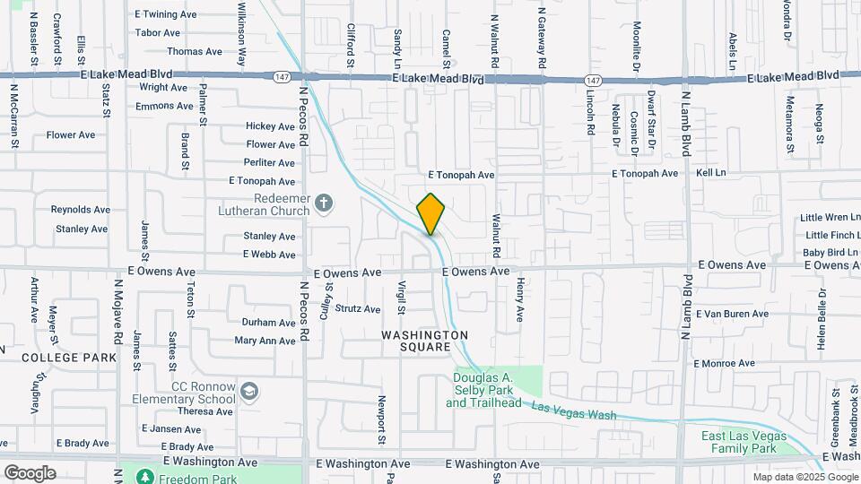 1640 Stevens St Map and Location Details