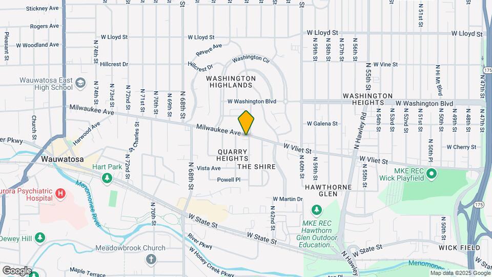 6405 Milwaukee Ave Mapa y Detalles de la Ubicación