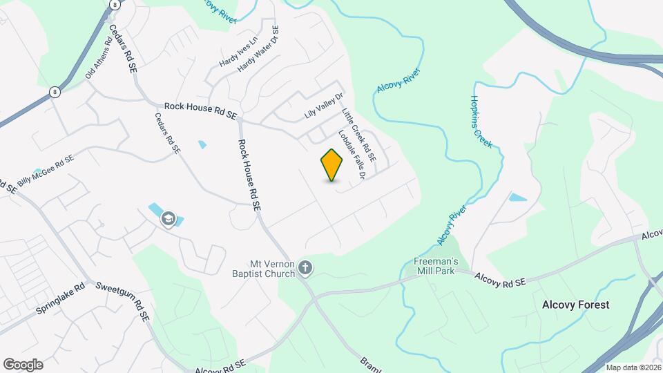 904 Lobdale Falls Dr Map and Location Details