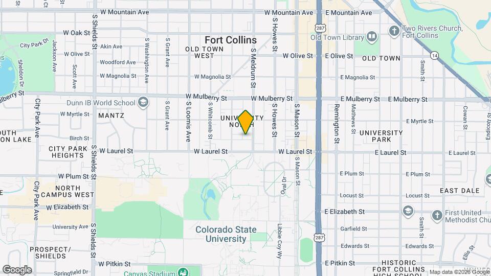 629 S Meldrum St Map and Location Details