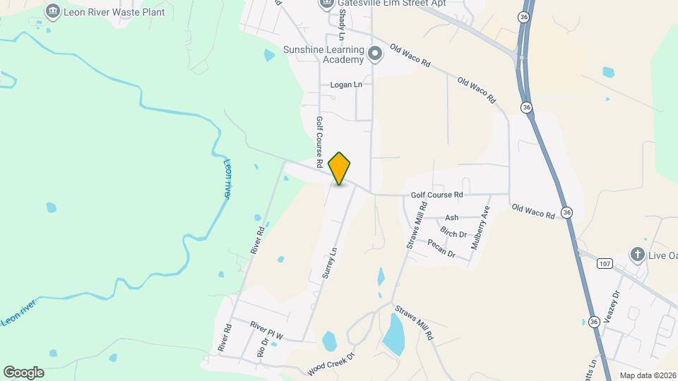 1319 Greens Dr Map and Location Details