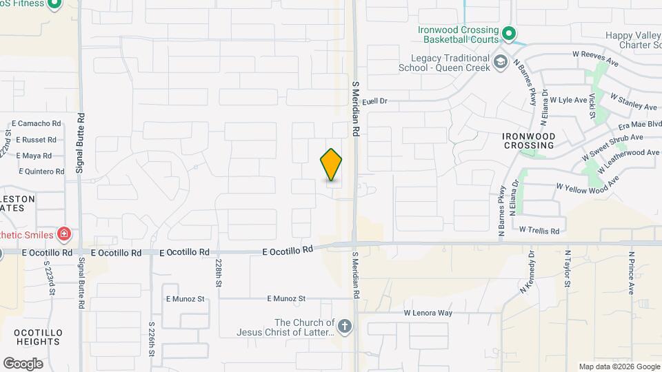 21593 S 231st St Map and Location Details