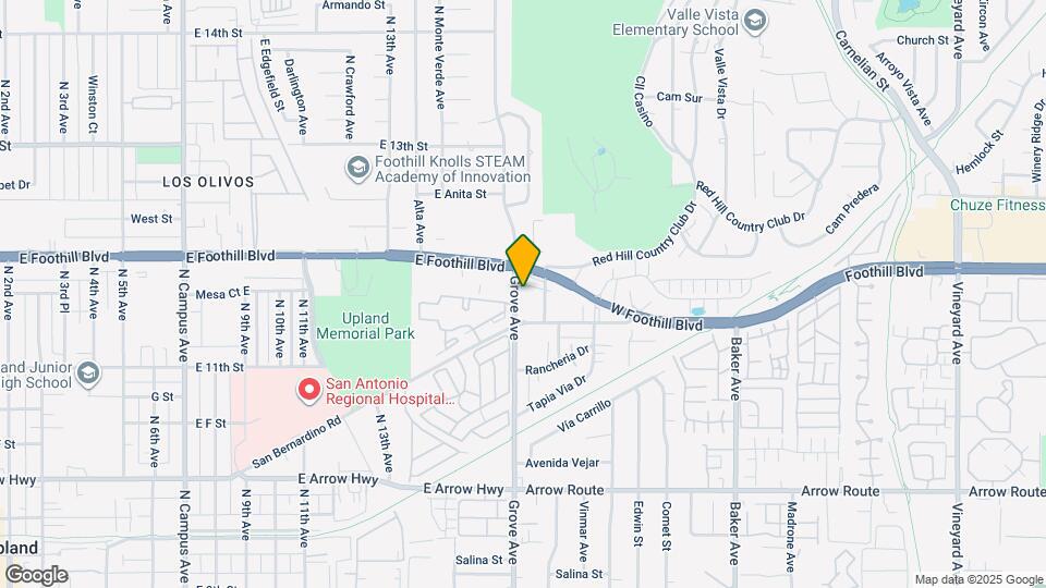 8143 Grove Ave Map and Location Details