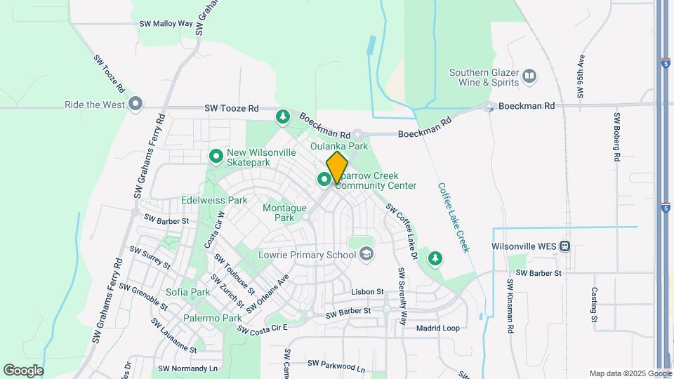 28500 SW Villebois Dr N Map and Location Details
