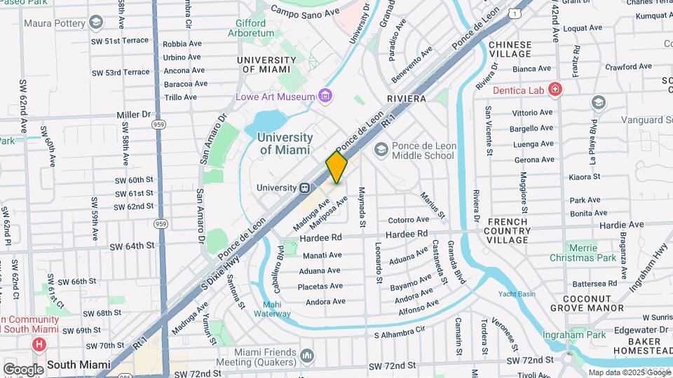 1150 Madruga Ave Map and Location Details