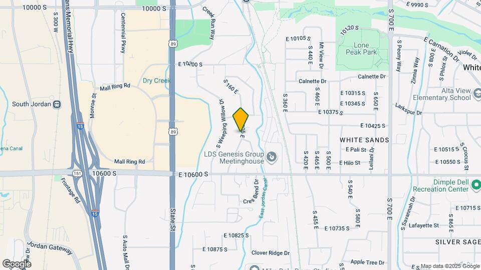 10454 S Golden Willow Dr, Unit GW - Basement Mapa y Detalles de la Ubicación