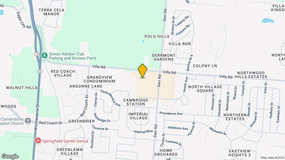 3168 El Camino Dr Map and Location Details