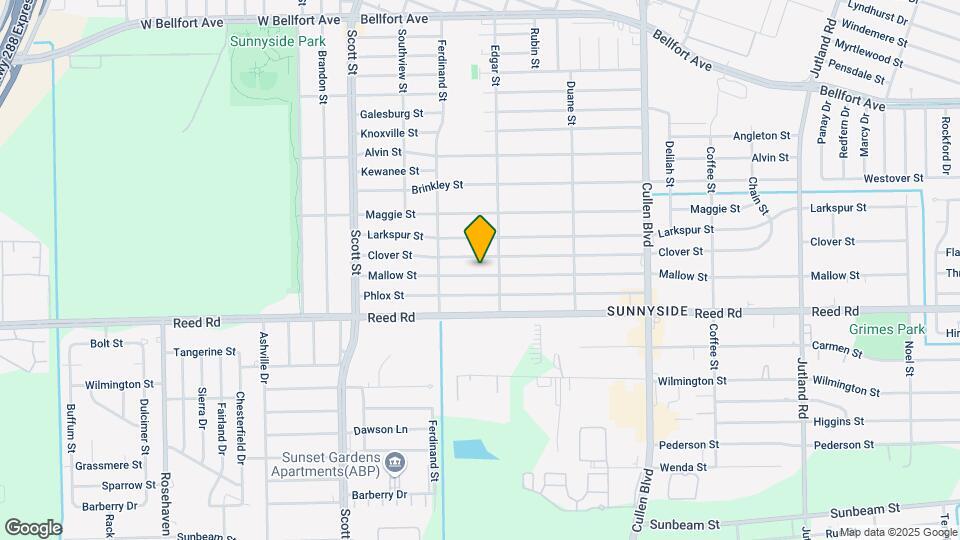 4341 Mallow St Map and Location Details